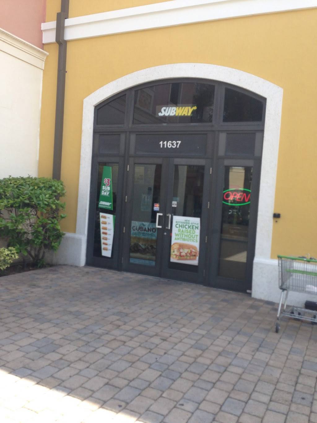 Subway | restaurant | 11637 Red Rd, Miramar, FL 33025, USA | 9544324244 OR +1 954-432-4244