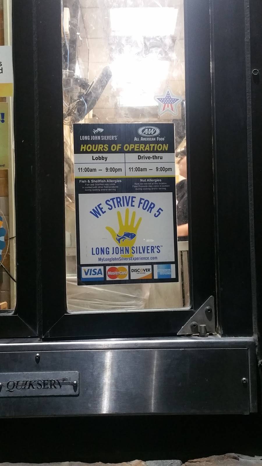 Long John Silvers | restaurant | 1 Ohren Dr, Litchfield, IL 62056, USA | 2173247131 OR +1 217-324-7131