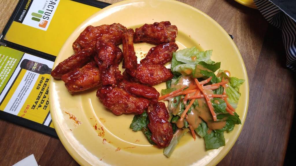 Cactus Restaurant Bar | restaurant | 814 Avenue Myrand, Québec, QC G1V 2V5, Canada | 4185279111 OR +1 418-527-9111