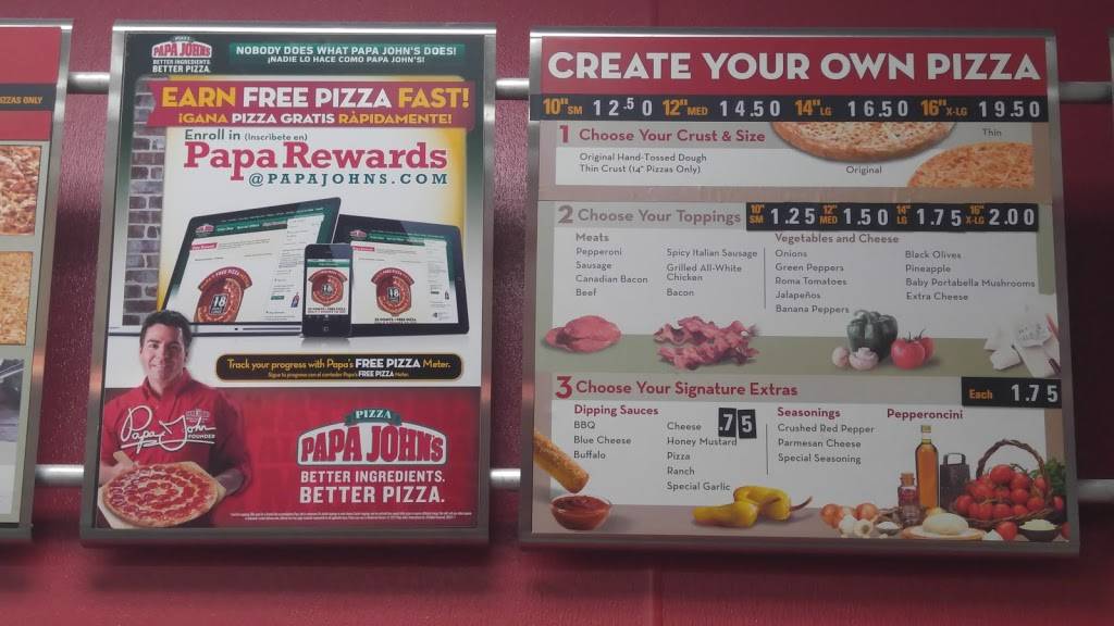 Papa Johns Pizza | restaurant | 9111 Valley View St Ste 102, Cypress, CA 90630, USA | 7148217272 OR +1 714-821-7272