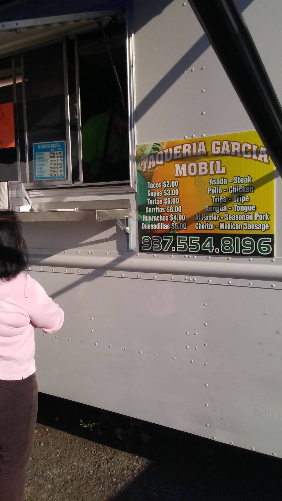 Taqueria Garcia Mobil | restaurant | 7 Huffman Ave, Dayton, OH 45403, USA | 9375548196 OR +1 937-554-8196