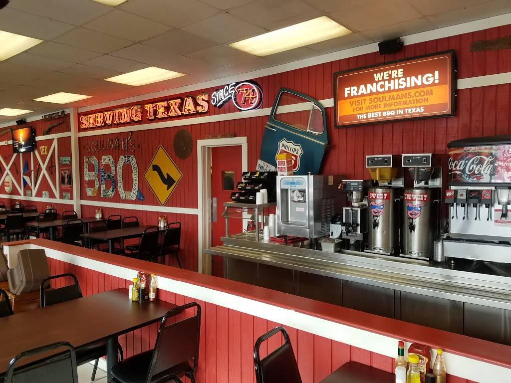 Soulmans Bar-B-Que | restaurant | 2255 S Goliad St, Rockwall, TX 75032, USA | 9727221900 OR +1 972-722-1900