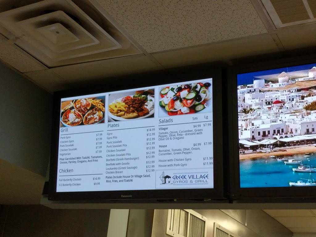 Greek Village Gyros And Grill | restaurant | 583 Washington St, Brighton, MA 02135, USA | 6179870587 OR +1 617-987-0587
