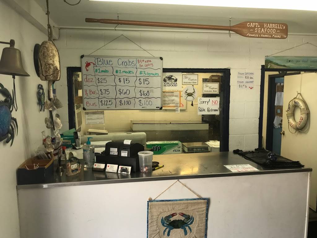 Capt Harrells Seafood | restaurant | 1910, 100, Wythe Creek Rd, Poquoson, VA 23662, USA | 7578689909 OR +1 757-868-9909