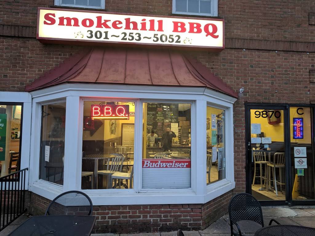 Smokehill BBQ | restaurant | 9870 Main St, Damascus, MD 20872, USA | 3012535052 OR +1 301-253-5052