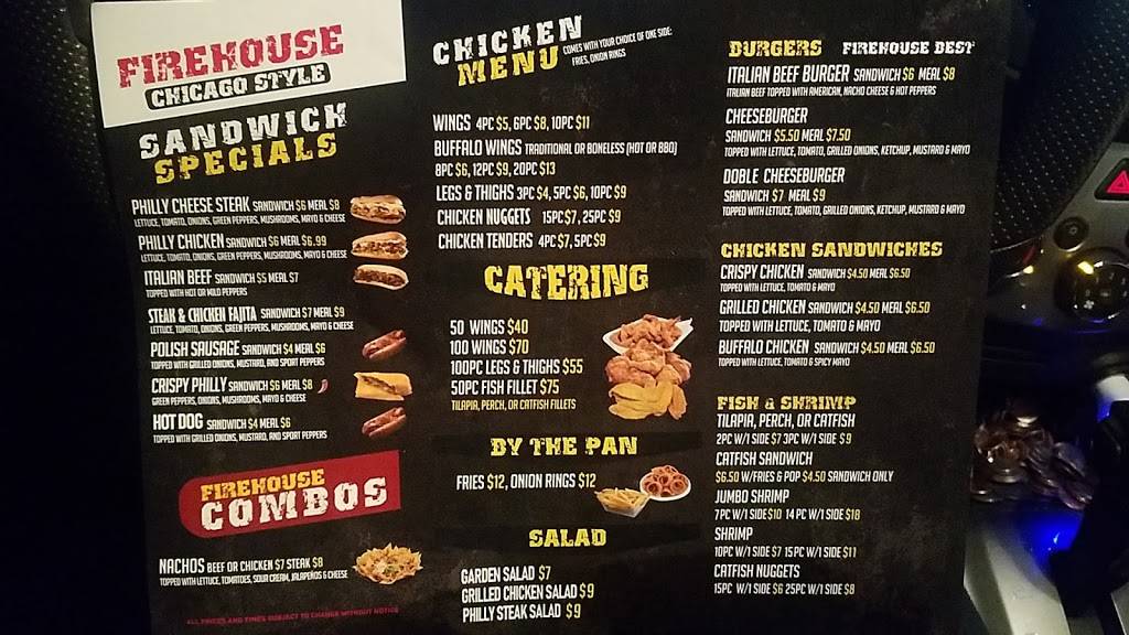 Firehouse Chicago Style | restaurant | 6221 McCart Ave, Fort Worth, TX 76133, USA | 6822246820 OR +1 682-224-6820