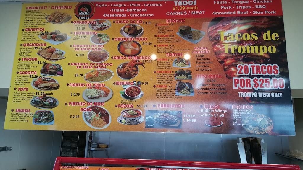 Real Mexican Tacos | restaurant | 1280 FM148, Terrell, TX 75160, USA | 9725517020 OR +1 972-551-7020