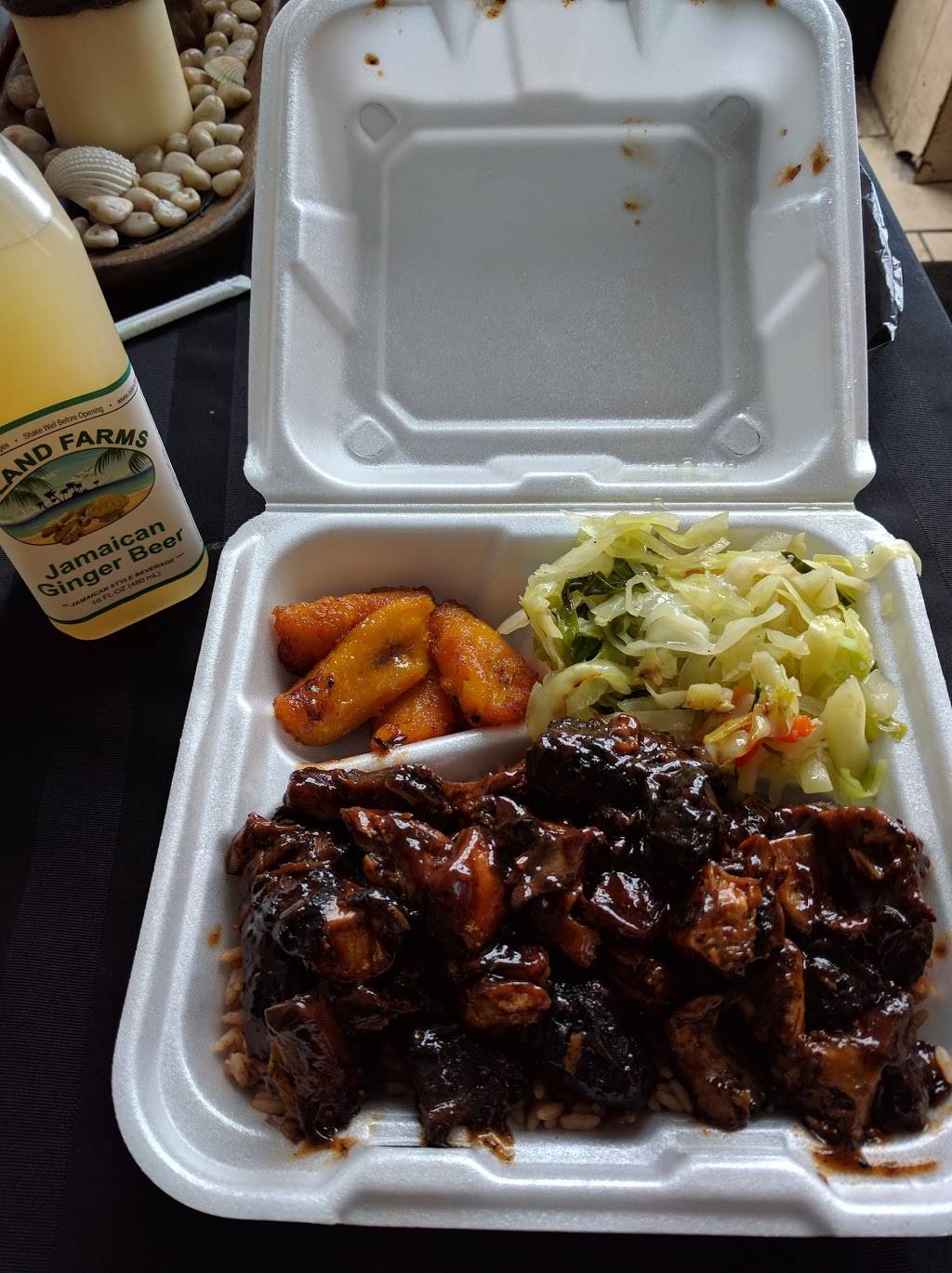 The Jamaican Pot | meal takeaway | 14615 Eight Mile Rd, Detroit, MI 48235, USA | 3136596033 OR +1 313-659-6033
