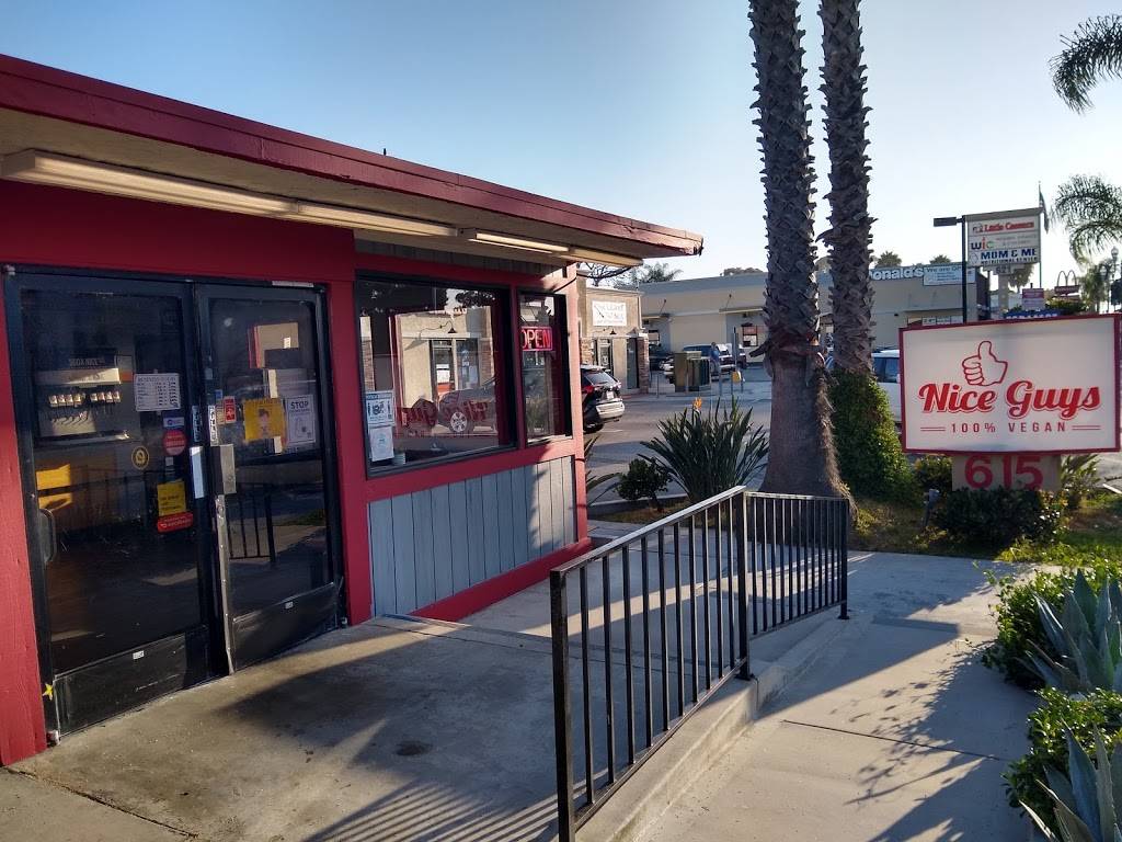 Nice Guys 100% Vegan | restaurant | 615 W 19th St, Costa Mesa, CA 92627, USA | 9014683426 OR +1 901-468-3426