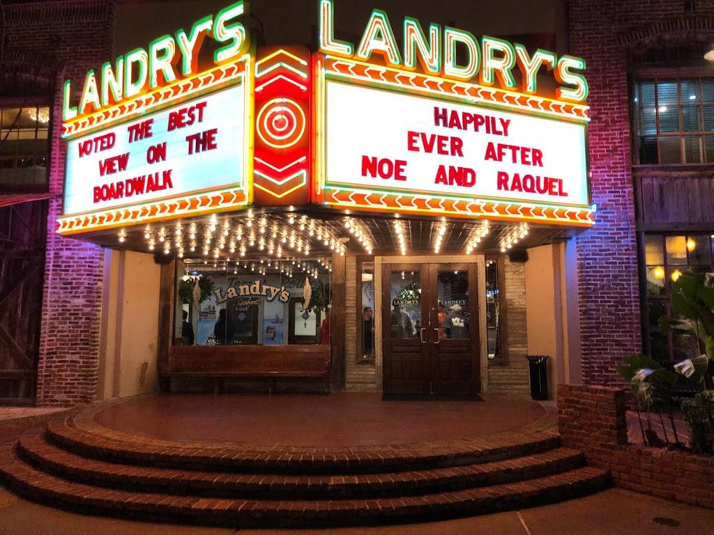 Landrys Seafood House | restaurant | Boardwalk #1, Kemah, TX 77565, USA | 2813342513 OR +1 281-334-2513