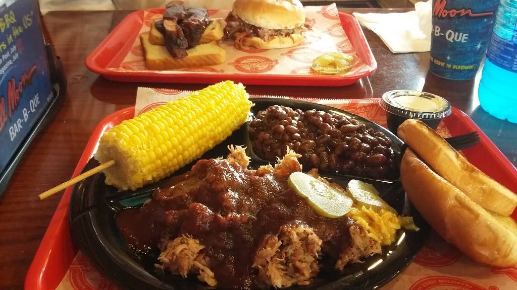 Full Moon Bar-B-Que | restaurant | 5042 Bond Boulevard ,McCalla, Bessemer, AL 35022, USA | 2054811154 OR +1 205-481-1154