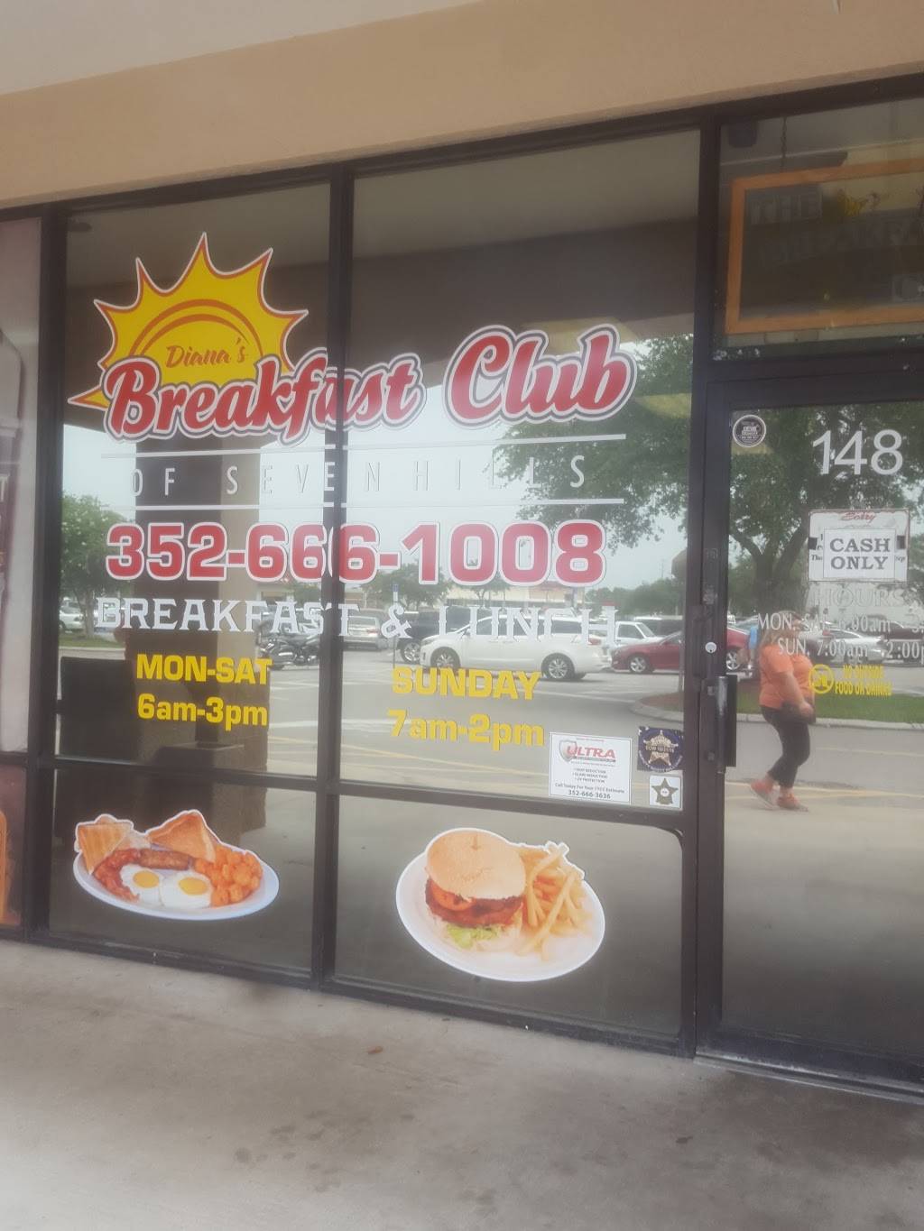 Breakfast Club of Seven Hills | restaurant | 148 Mariner Blvd, Spring Hill, FL 34609, USA | 3526661008 OR +1 352-666-1008