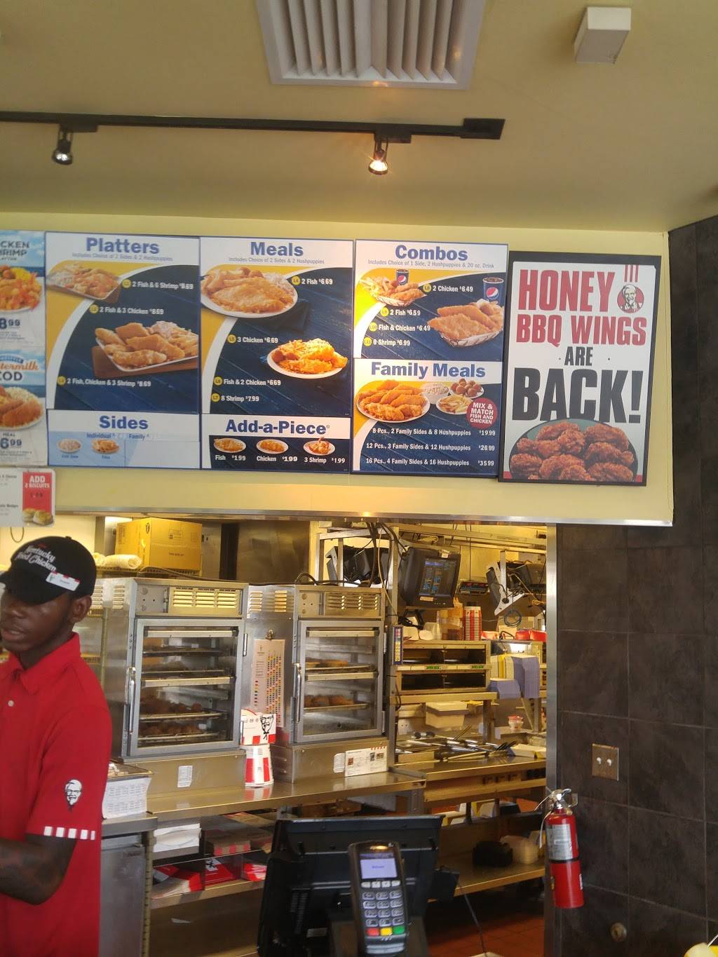 KFC | restaurant | 5000 Sinclair Ln, Baltimore, MD 21206, USA | 4104852588 OR +1 410-485-2588