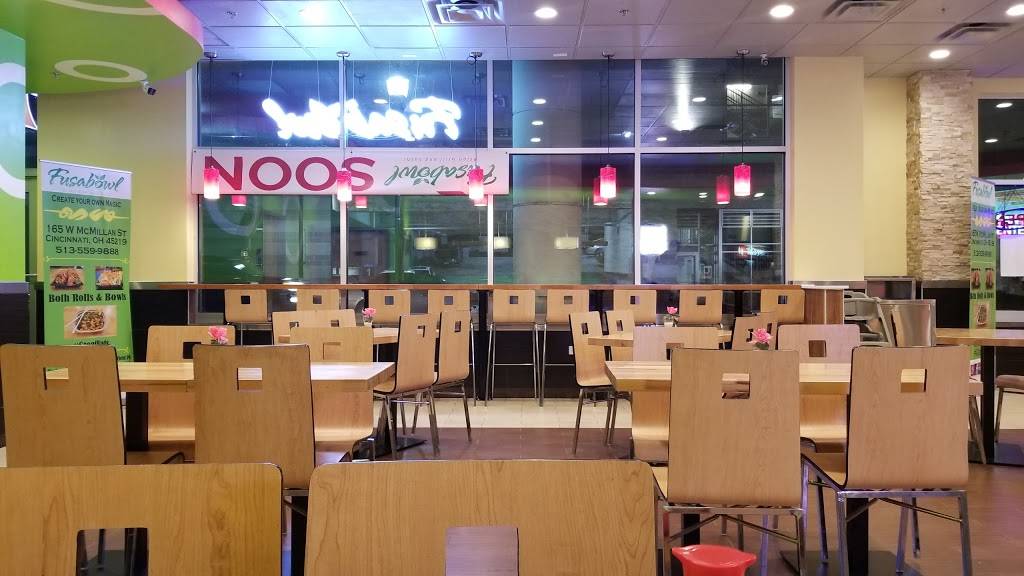 Fusabowl | restaurant | 165 W McMillan St, Cincinnati, OH 45219, USA | 5135599888 OR +1 513-559-9888