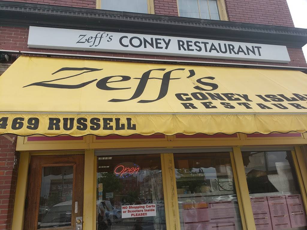 Zeffs Coney Island in Eastern Market | restaurant | 2469 Russell St, Detroit, MI 48207, USA | 3132594705 OR +1 313-259-4705