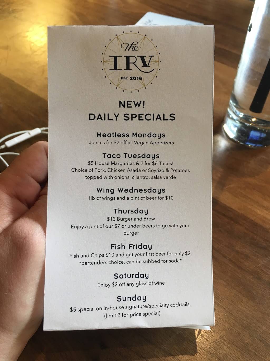 The IRV | restaurant | 8525 Irvine Center Dr, Irvine, CA 92618, USA | 9497778500 OR +1 949-777-8500