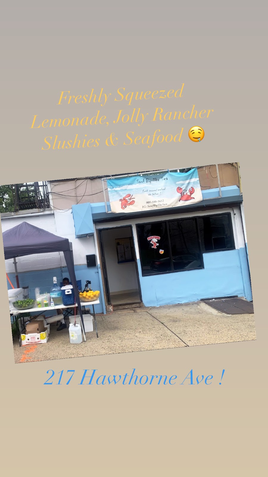 Souf by the sea | restaurant | 217 Hawthorne Ave, Newark, NJ 07112, USA | 9088801612 OR +1 908-880-1612