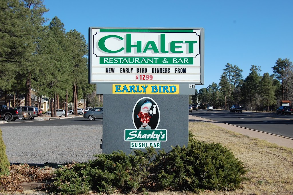 Chalet Restaurant & Bar | restaurant | 348 W White Mountain Blvd, Lakeside, AZ 85929, USA | 9283671514 OR +1 928-367-1514