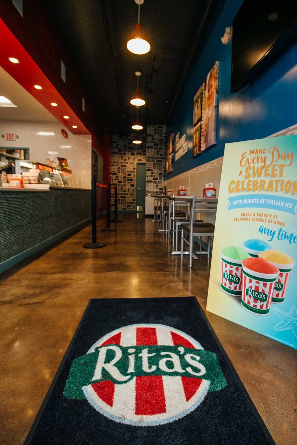 Ritas Italian Ice & Frozen Custard | restaurant | 116 Church St NW, Vienna, VA 22180, USA | 7032728564 OR +1 703-272-8564