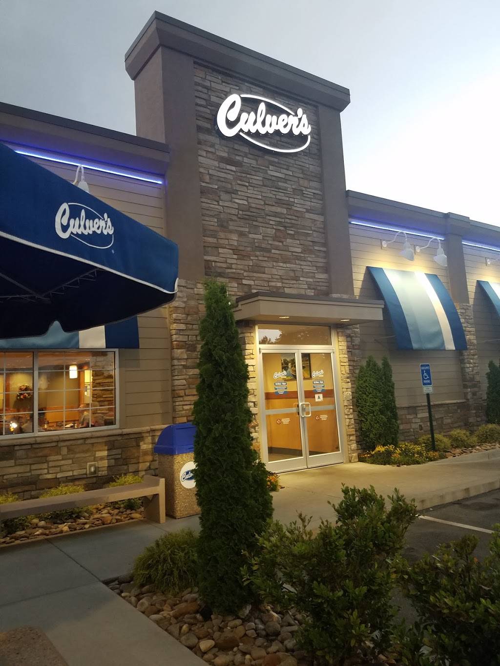 Culvers | restaurant | 1040 W Wade Hampton Blvd, Greer, SC 29651, USA | 8648775671 OR +1 864-877-5671