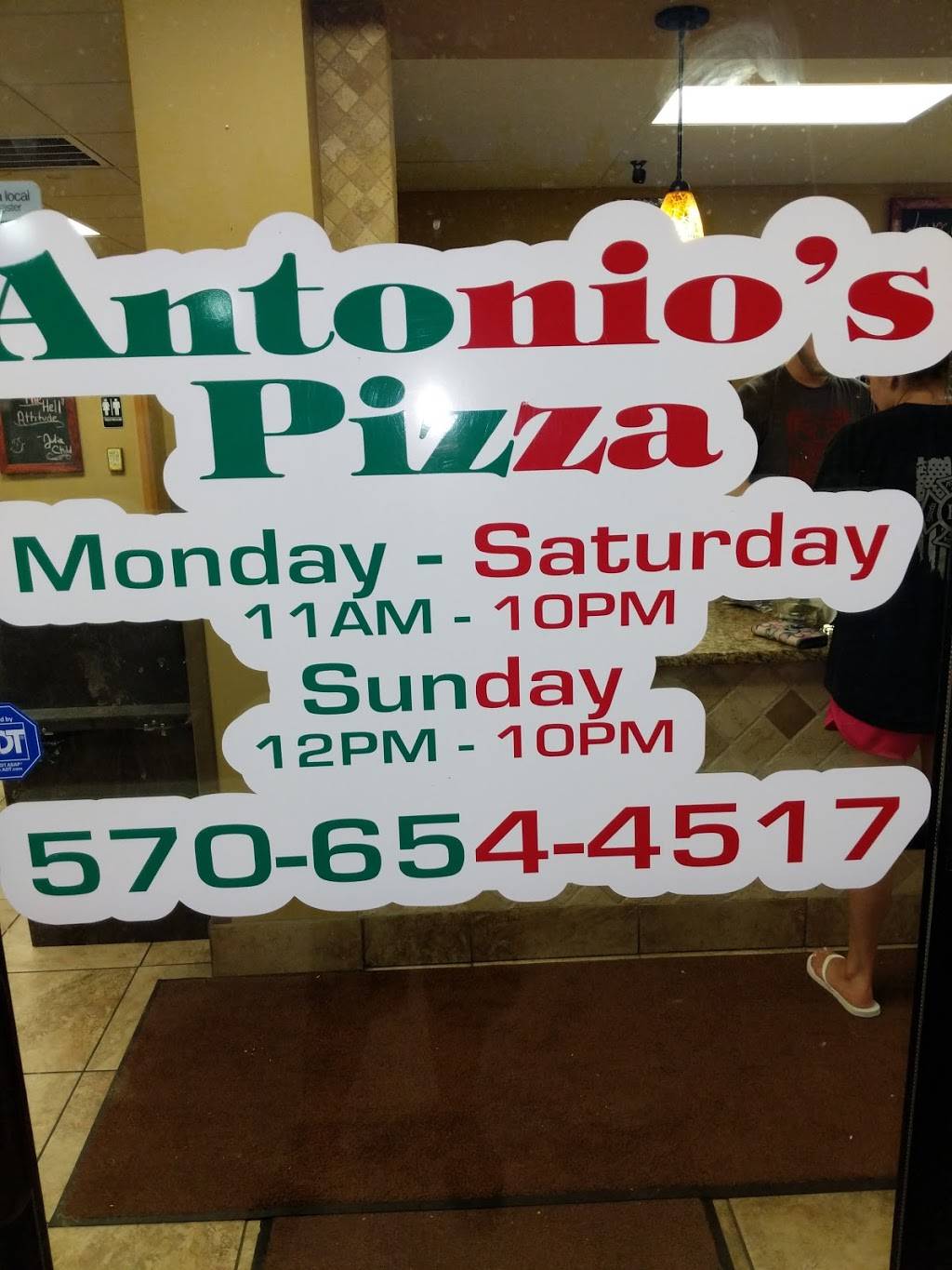Antonios Pizza | restaurant | 801 Wyoming Ave, West Pittston, PA 18643, USA | 5706027272 OR +1 570-602-7272