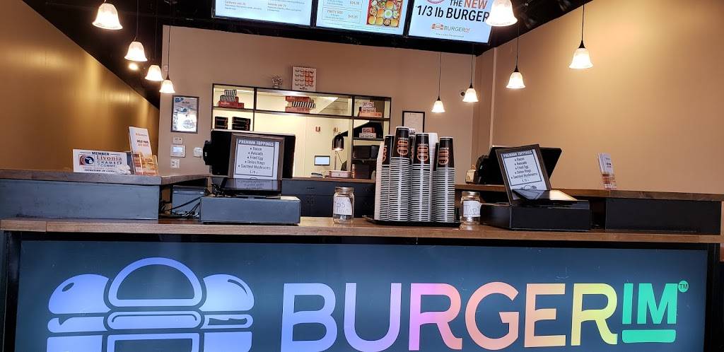 Burgerim Gourmet Burgers | restaurant | 30991 Five Mile Road b122, Livonia, MI 48154, USA | 7347446831 OR +1 734-744-6831