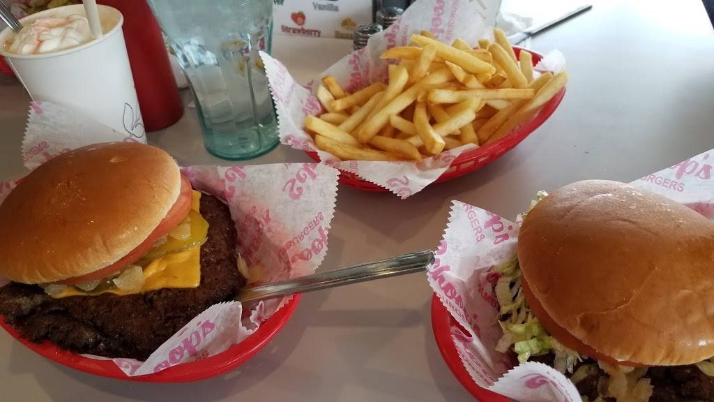 Schoops Hamburgers | restaurant | 136 US-30, Schererville, IN 46375, USA | 2193223332 OR +1 219-322-3332