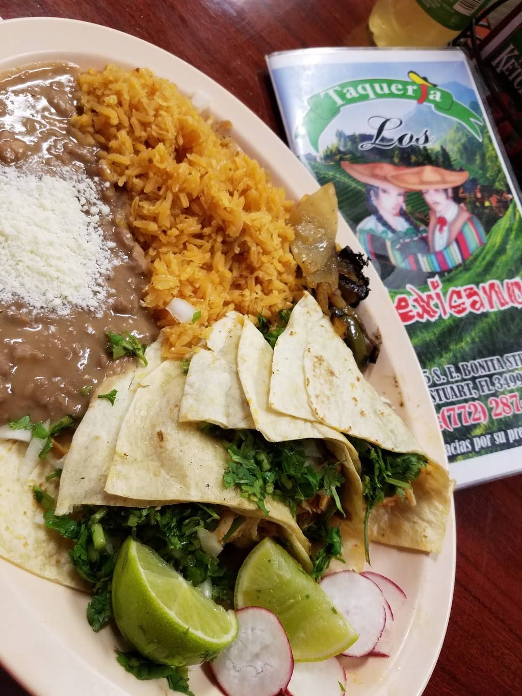 Taqueria Los Mexicanos | restaurant | 2425 SE Bonita St, Stuart, FL 34997, USA | 7722877747 OR +1 772-287-7747