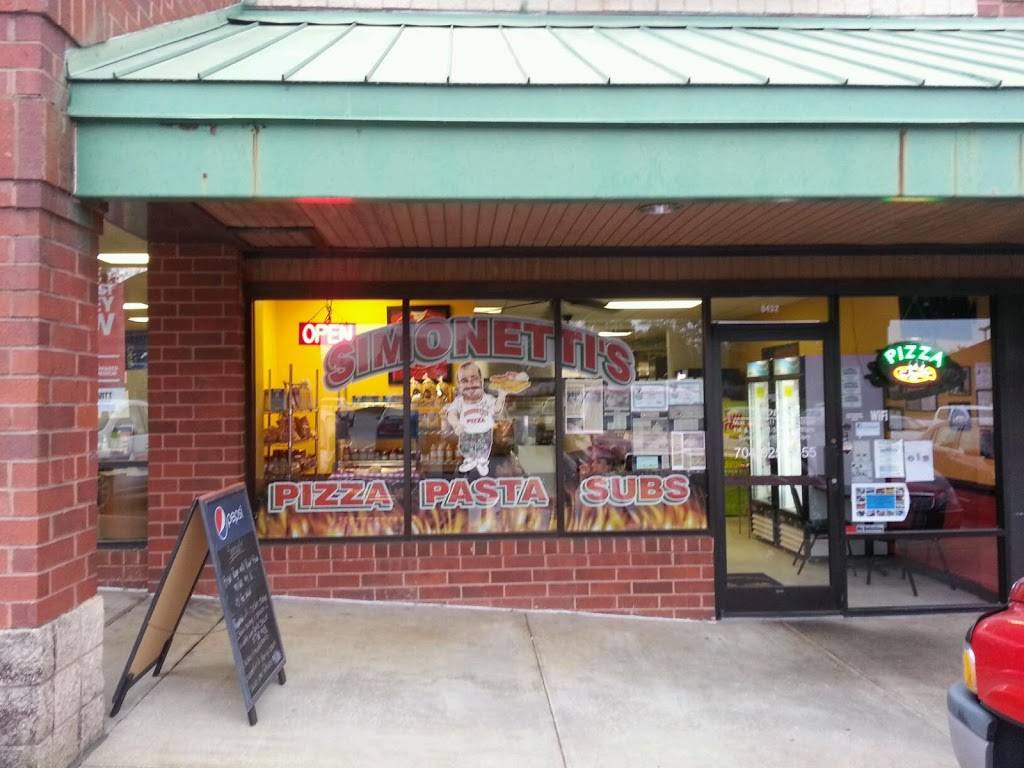 Simonettis Pizza | restaurant | 6432 Wilkinson Blvd, Belmont, NC 28012, USA | 7048255555 OR +1 704-825-5555