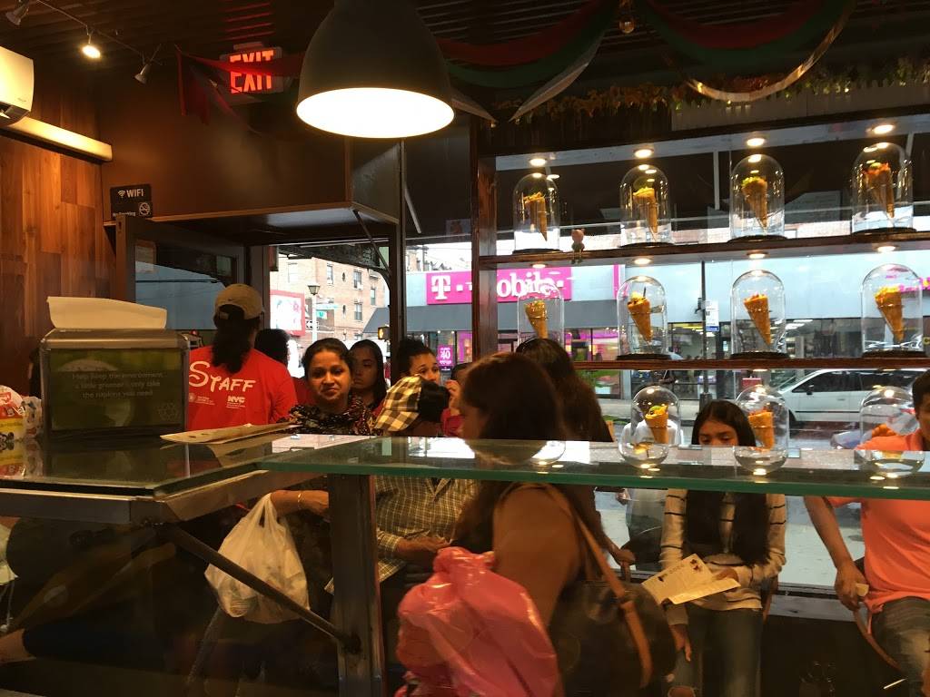 Tornado Crepe | restaurant | 8610 Roosevelt Ave#10 Jackson Heights, Flushing, NY 11372, USA | 9172947373 OR +1 917-294-7373