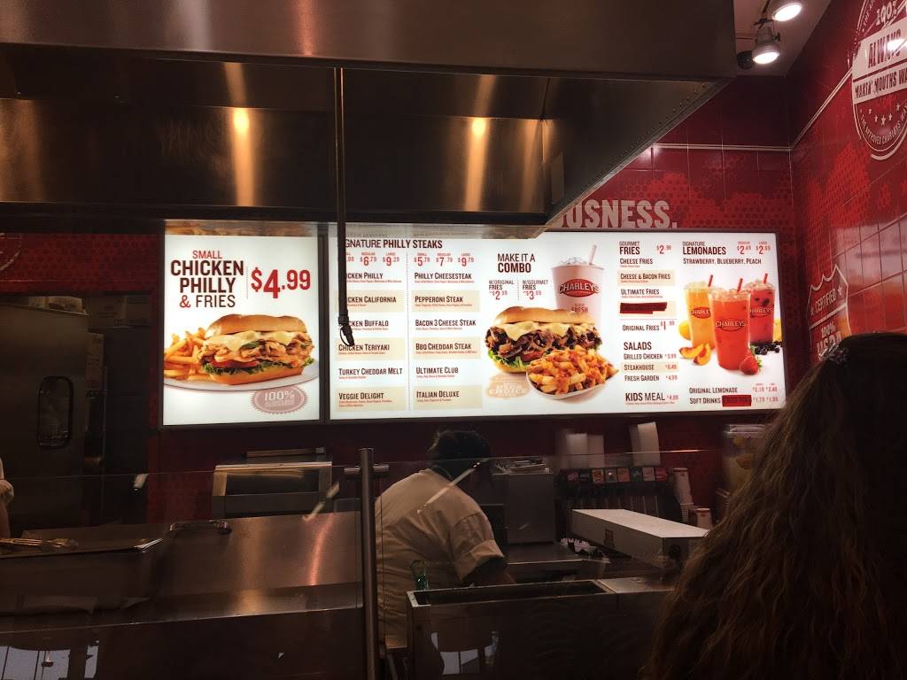 Charleys Philly Steaks | restaurant | 7400 San Pedro Ave, San Antonio, TX 78216, USA | 2103662459 OR +1 210-366-2459