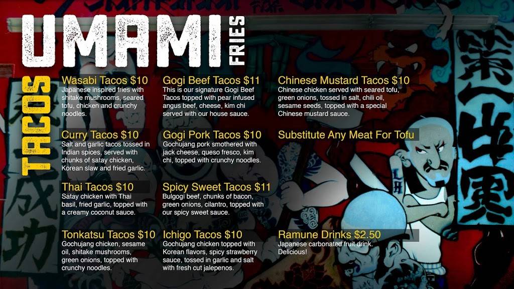 Umami Fries | restaurant | 1124 S Lewis Ave Suite 107, Tulsa, OK 74104, USA | 9189389428 OR +1 918-938-9428