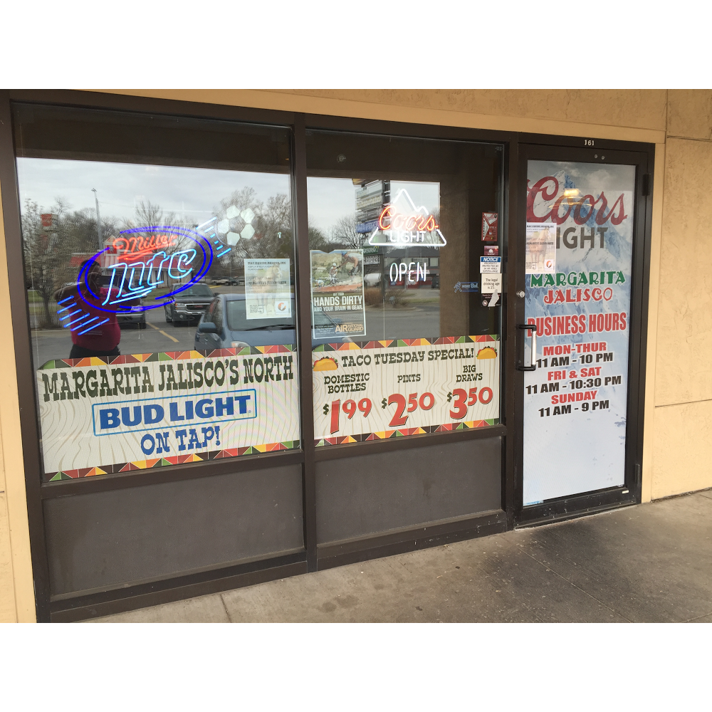 Margaritas Jalisco North | restaurant | 1835 NW Topeka Blvd ste 161-a, Topeka, KS 66608, USA | 7854085833 OR +1 785-408-5833