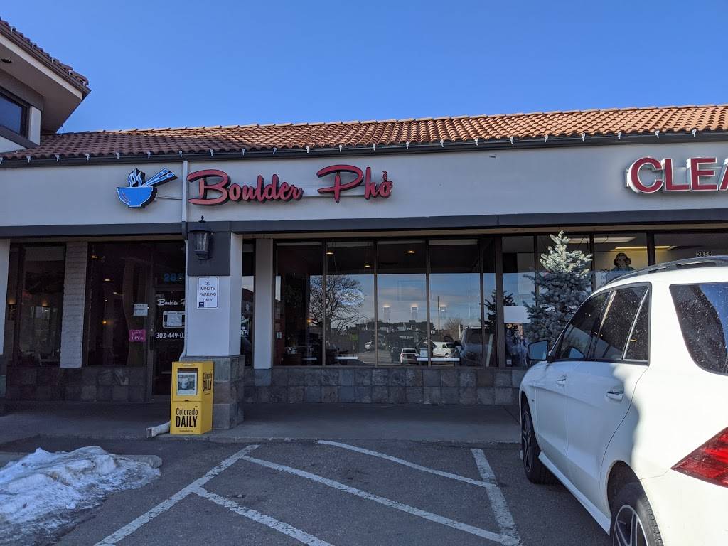 Boulder Pho | restaurant | 2855 28th St, Boulder, CO 80301, USA | 3034490350 OR +1 303-449-0350
