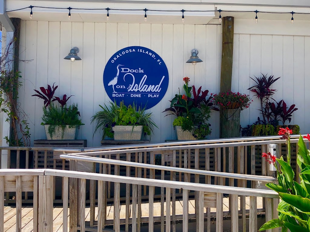 Dock on The Island | restaurant | 1318 Miracle Strip Pkwy SE, Okaloosa Island, FL 32548, USA | 8507440123 OR +1 850-744-0123