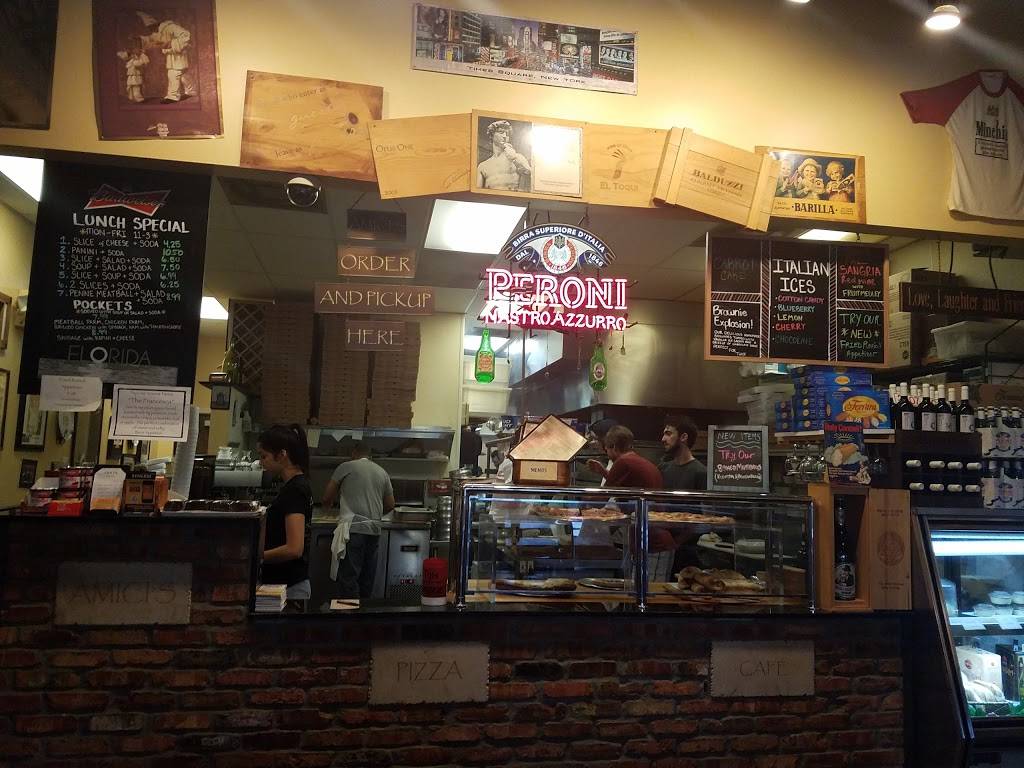 Amicis Pizzeria Cafe | restaurant | 4800 W Hillsboro Blvd A-17, Coconut Creek, FL 33073, USA | 9544284911 OR +1 954-428-4911