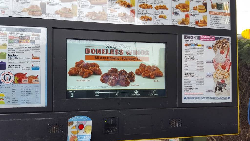 Sonic Drive-In | restaurant | 2787 Murfreesboro Rd, Antioch, TN 37013, USA | 6153606630 OR +1 615-360-6630