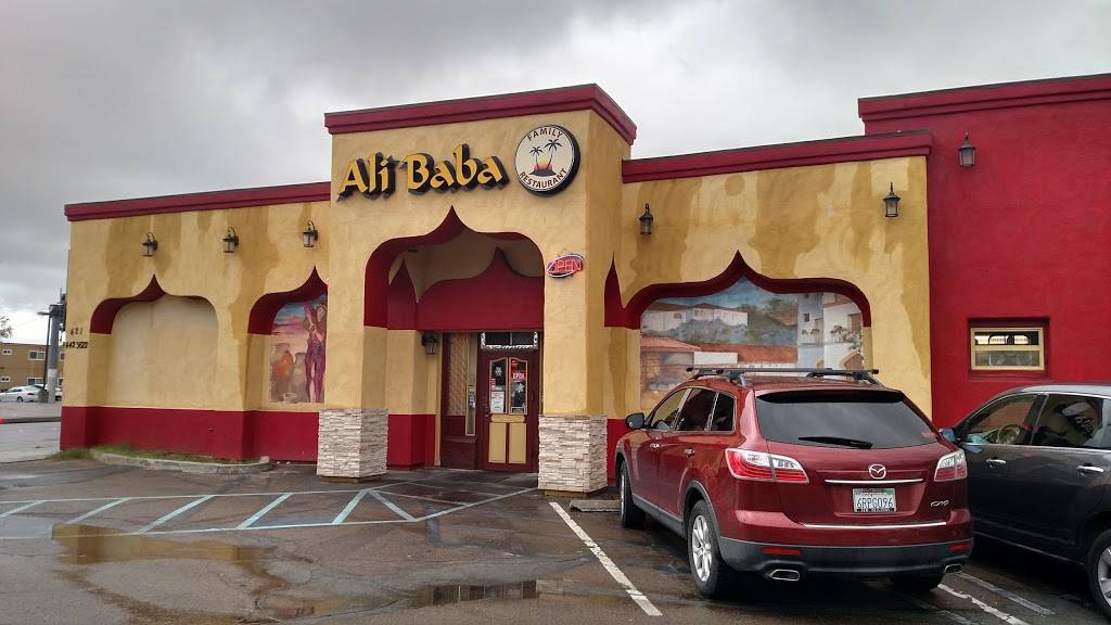 Ali Baba Restaurant | restaurant | 421 E Main St, El Cajon, CA 92020, USA | 6194423622 OR +1 619-442-3622