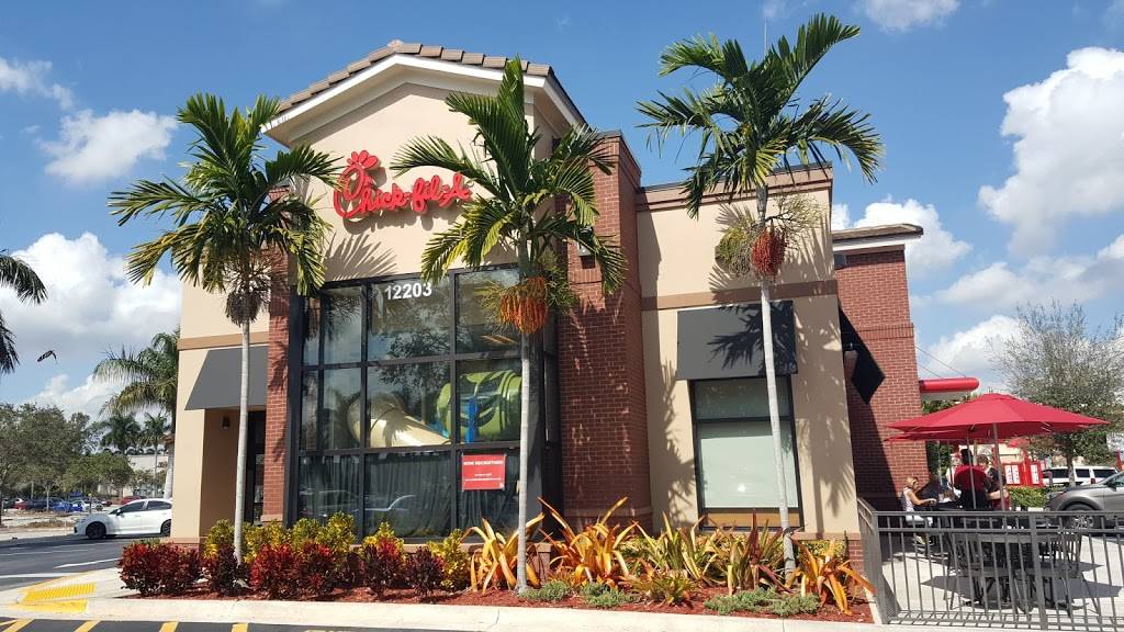 Chick-fil-A | restaurant | 12203 Pines Blvd, Pembroke Pines, FL 33026, USA | 9543929766 OR +1 954-392-9766