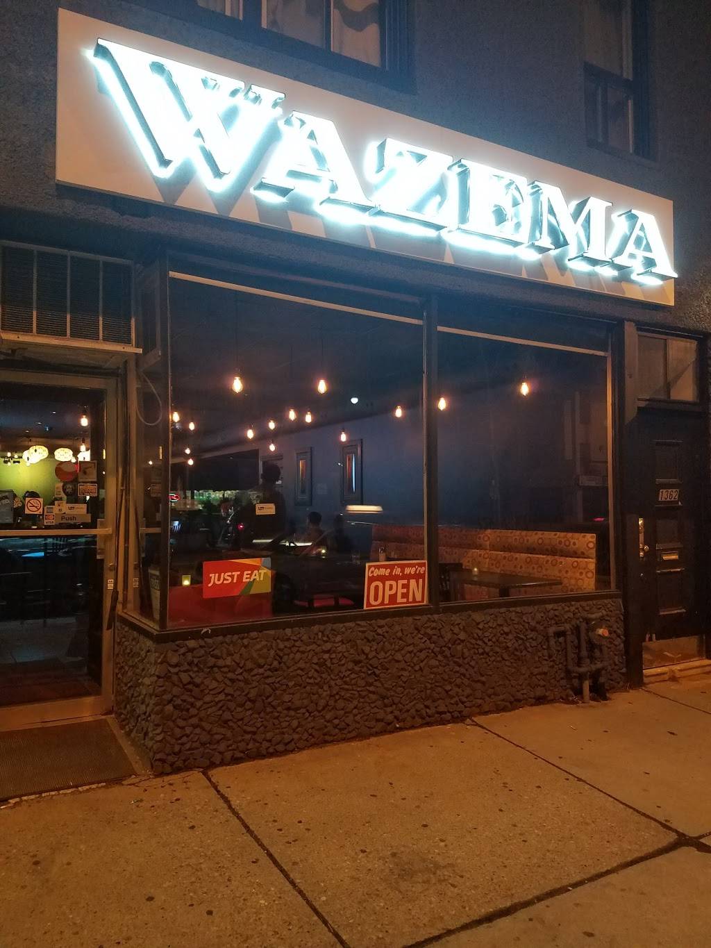 Wazema Ethiopian Restaurant | restaurant | 1360 Danforth Ave, Toronto, ON M4J 1M9, Canada | 4164665713 OR +1 416-466-5713