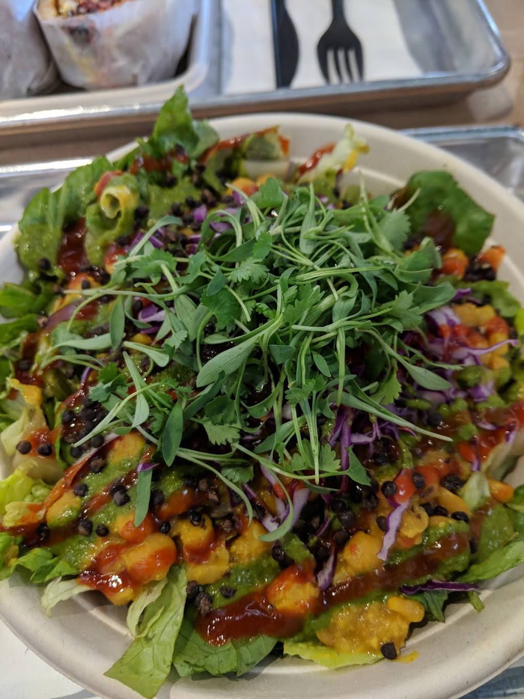 Vibe Organic Kitchen | restaurant | 1200-1300 Bristol St N, Newport Beach, CA 92660, USA | 9494784118 OR +1 949-478-4118