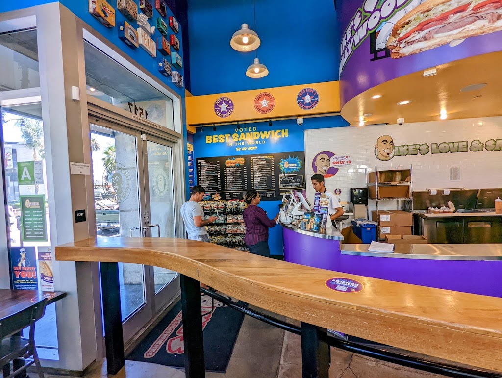 Ikes Love & Sandwiches | restaurant | 1517 Vine St unit 107, Los Angeles, CA 90028, USA | 3233726400 OR +1 323-372-6400