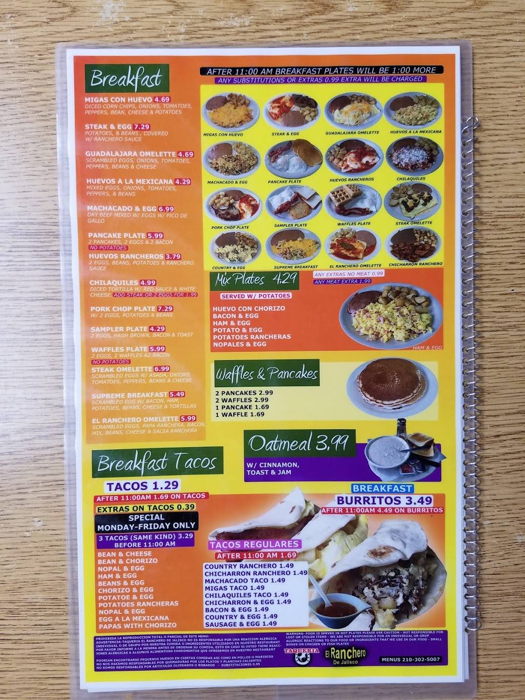 TAQUERIA ELRANCHERO DE JALISCO | restaurant | 502 Porter St, San Antonio, TX 78210, USA | 2105340180 OR +1 210-534-0180