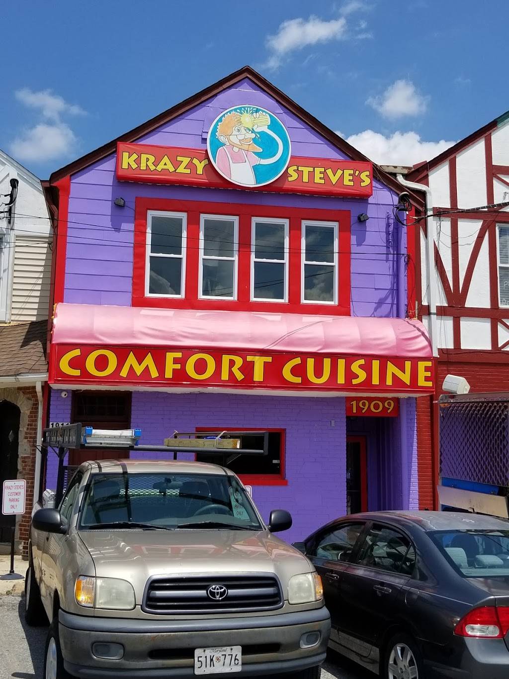 Krazy Steves | restaurant | 1909 Seminary Rd, Silver Spring, MD 20910, USA | 3019200073 OR +1 301-920-0073