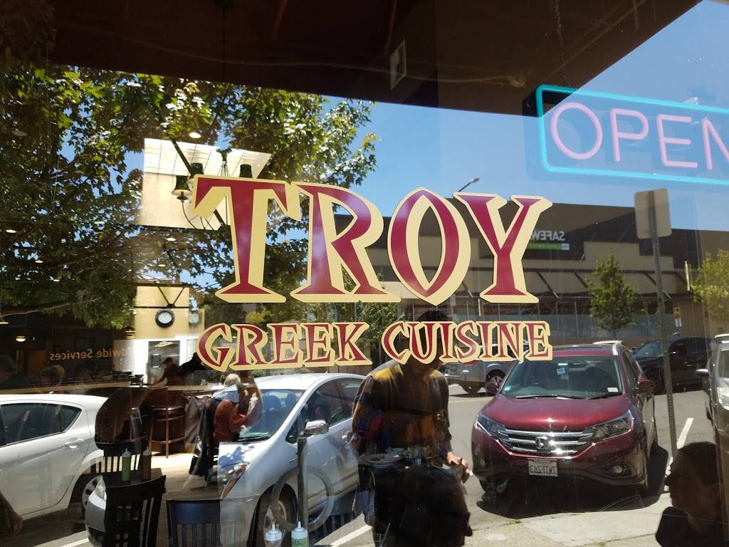 Troy Greek Cuisine | restaurant | 1843 Solano Ave, Berkeley, CA 94707, USA | 5105598769 OR +1 510-559-8769