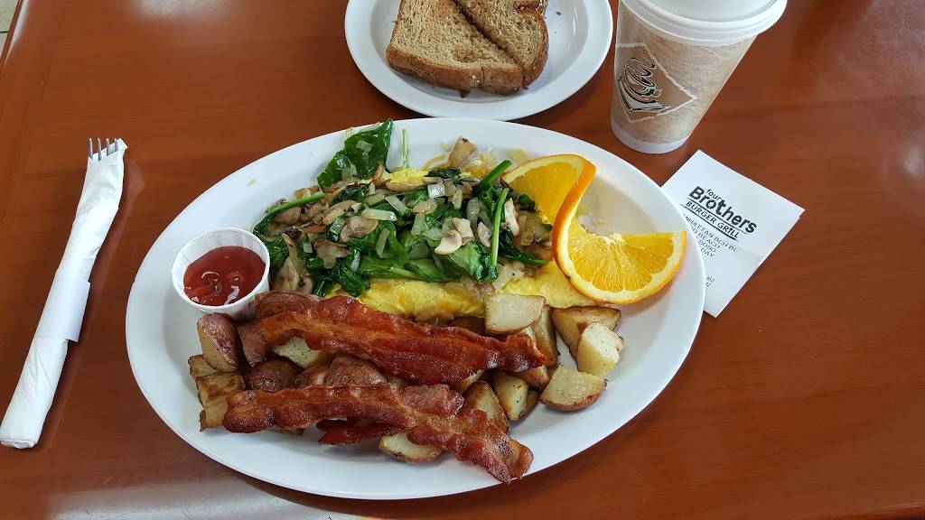 Four Brothers Burger Grill | restaurant | 2723 Manhattan Beach Blvd, Redondo Beach, CA 90278, USA | 3105369090 OR +1 310-536-9090