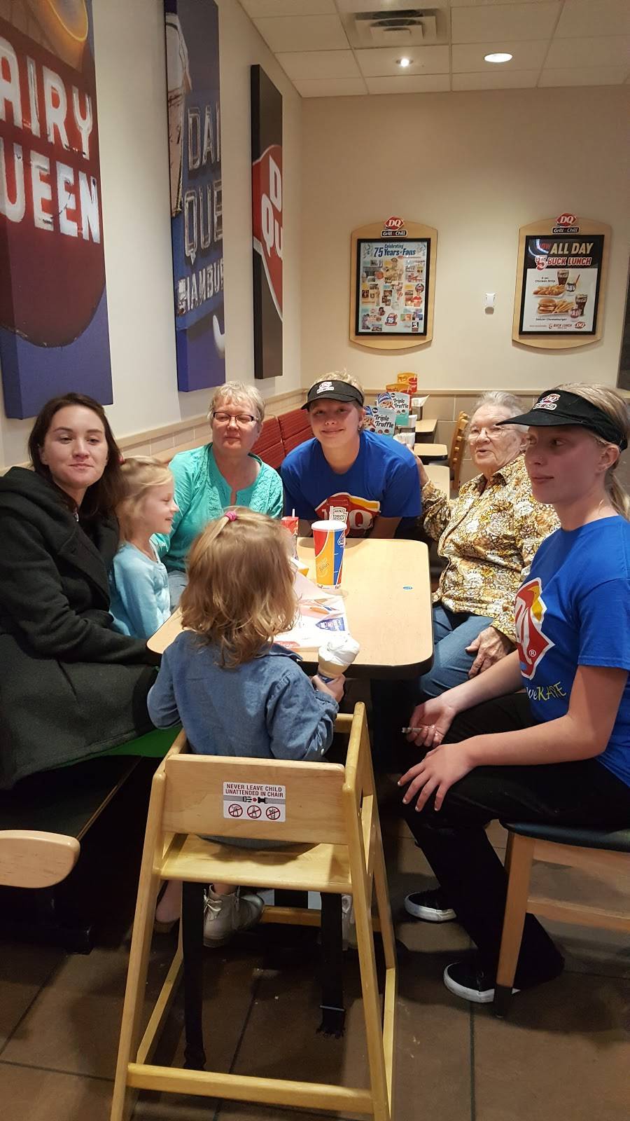 Dairy Queen Grill & Chill | restaurant | 185 Peosta St, Peosta, IA 52068, USA | 5635834646 OR +1 563-583-4646