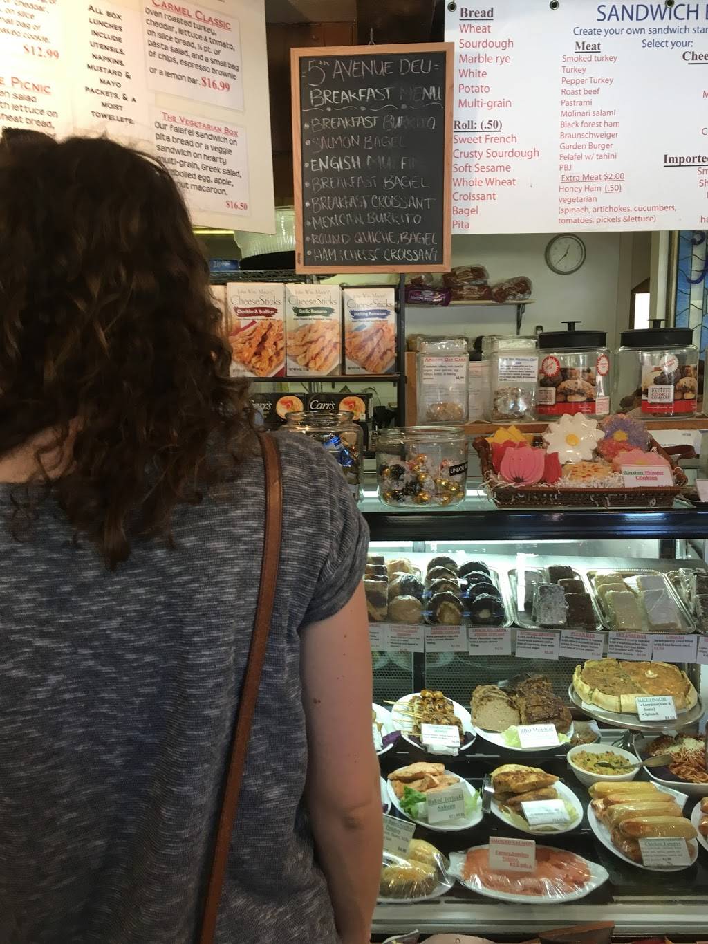 5th Avenue Deli & Catering Co | restaurant | 3300 5th Ave, Carmel-By-The-Sea, CA 93923, USA | 8316252688 OR +1 831-625-2688