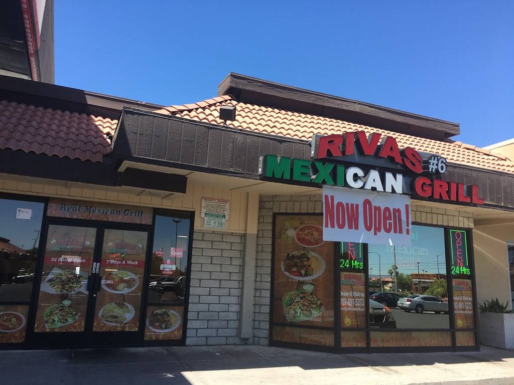 Rivas Mexican Grill #6 | restaurant | 4733 S Maryland Pkwy, Las Vegas, NV 89119, USA | 7028915272 OR +1 702-891-5272