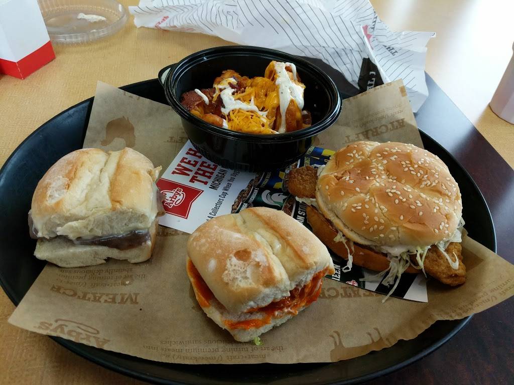 Arbys | restaurant | 4510 Stadium Dr, Kalamazoo, MI 49008, USA | 2693720802 OR +1 269-372-0802